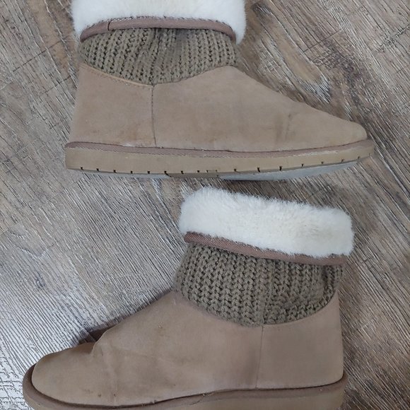 Rampage womans faux fur lined boots size 8 m - Picture 11 of 14